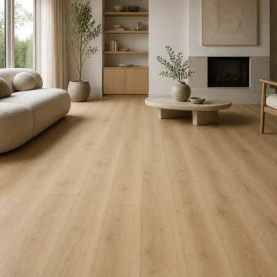 Mitrumizturīgs lamināts 100+ stundas OZOLS DELUX WGD004 12 mm interjerā