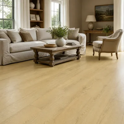 Mitrumizturīgs lamināts 100+ stundas OZOLS DELUX WGD008 12 mm interjerā