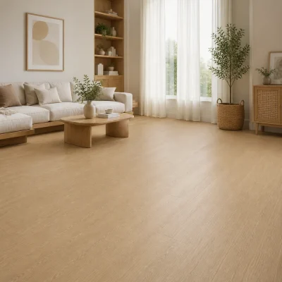 Vinila grīda CROWN OAK Blonde PW interjerā