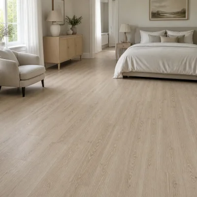Vinila grīda FRENCH GALLERIA OAK Linen MW interjerā