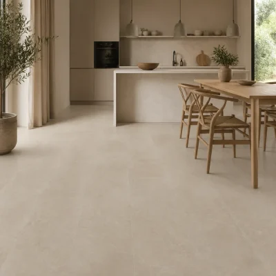 Vinila grīda GROOVY STONE Mineral MS interjerā