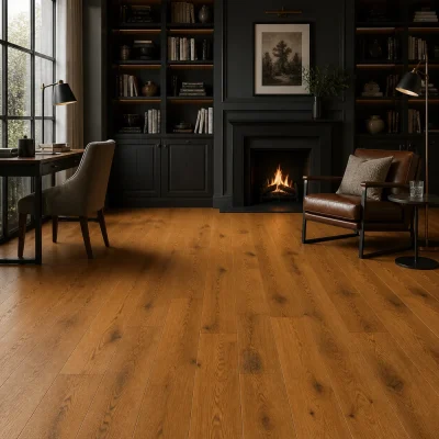Vinila grīda VOLCANIC RIDGE OAK Fuego PWXL interjerā